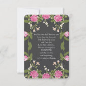 Gedicht-WEDING-EINLADUNG Einladung (Rückseite)