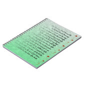 Gedicht, wie i-Liebe thee tun? Elizabeth-Bräunung Notizblock (Linke Seite)