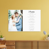 Gedicht-Zitat mit Foto Leinwanddruck (Insitu (Wohnzimmer))