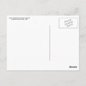 Gedichte aus der Serie "The Arts" von Mucha Postkarte (Rückseite)