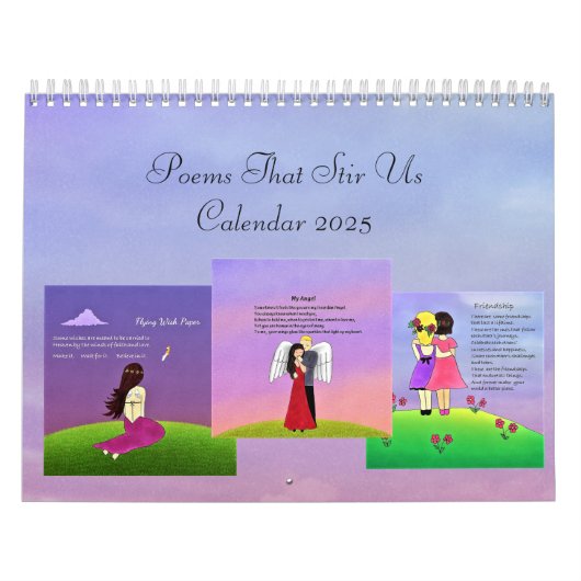 Gedichte, die uns 2025 Kalender Band 2 (Titelbild)