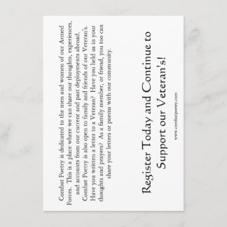 Gedichte im Kampf Einladung