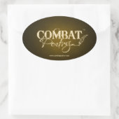 Gedichte Ovaler Aufkleber (Tasche)