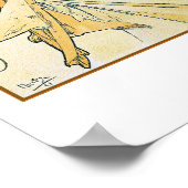 Gedichte von Alphonse Mucha Poster (Ecke)