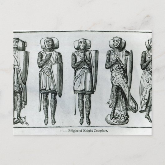 Gedichte von Rittertempeln Postkarte (Vorderseite)