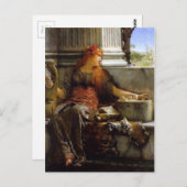 Gedichte von Sir Lawrence Alma-Tadema Postkarte (Vorne/Hinten)