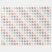 Gedichtete Pastelle Fleecedecke (Vorderseite (Horizontal))