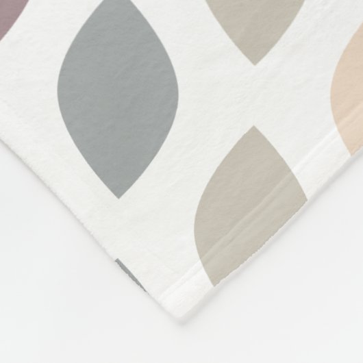 Gedichtete Pastelle Fleecedecke (Ecke)