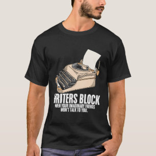 Gedichtredakteur Novelist Wordsmith Literaturart W T-Shirt