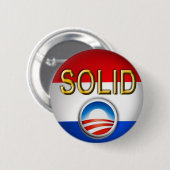 Gediegenes Gold Button (Vorne & Hinten)