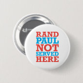 Gedienter hier patriotischer Knopf Rand-Pauls Button (Vorne & Hinten)