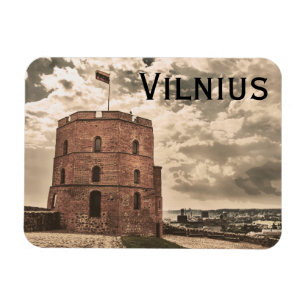 Gediminas-Turm von Vilnius Magnet