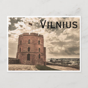 Gediminas-Turm von Vilnius Postkarte
