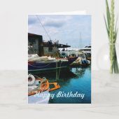 Gedockboote in Newport RI Karte (Vorderseite)