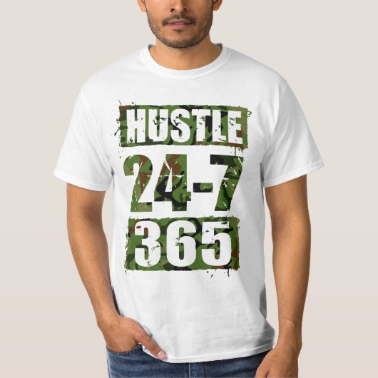 Gedränge 24-7 365 T-Shirt (Vorderseite)