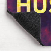 Gedränge-Aquarell-moderne Typografie Mousepad (Ecke)