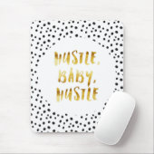 Gedränge, Baby, Gedränge-Goldcursive-Sprichwort Mousepad (Mit Mouse)