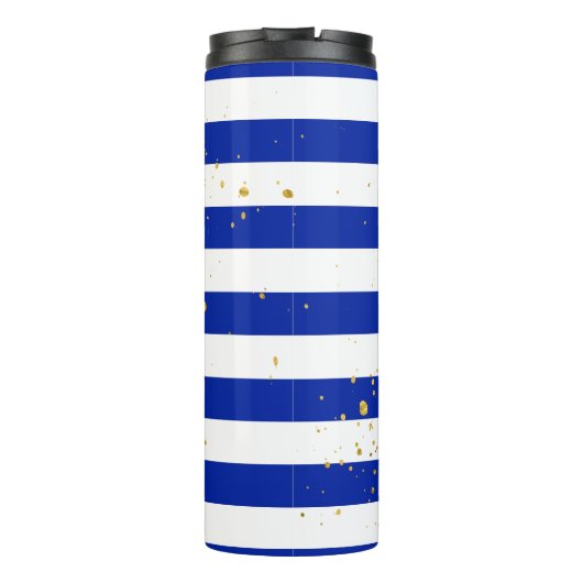 Gedränge-harte Goldfolien-Effekt-Thermaltrommel Thermosbecher (Rückseite)