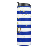 Gedränge-harte Goldfolien-Effekt-Thermaltrommel Thermosbecher (Nach rechts gedreht)