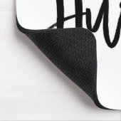 Gedränge-modische Beschriftung Mousepad (Ecke)