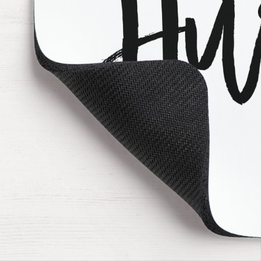 Gedränge-modische Beschriftung Mousepad (Ecke)