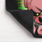 Gedränge Mousepad - Hühner u. Schweine (Ecke)