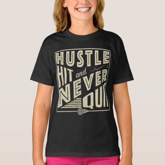 Gedränge-Schlag und nie verlassenes T-Shirt (Vorderseite)