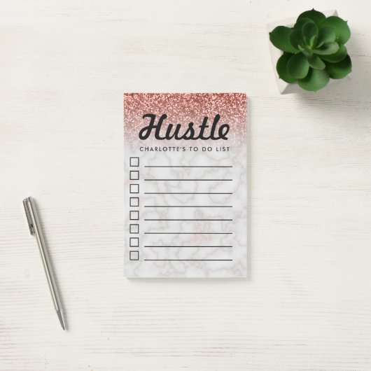 Gedränge-Spaß, zum des Post-it Klebezettel (Büro)