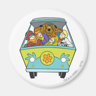 Gedrängt in der Geheimnis-Maschine Magnet