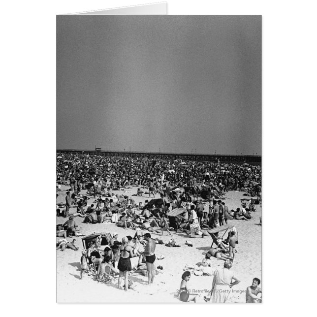 Gedrängter Strand (Vorne)