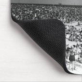 Gedrängter Strand Mousepad (Ecke)