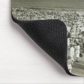 Gedrängter Strand Mousepad (Ecke)