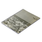 Gedrängter Strand Notizblock (Linke Seite)