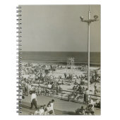 Gedrängter Strand Notizblock (Vorderseite)