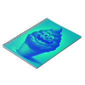 Gedreht Eiscreme Notizblock (Linke Seite)