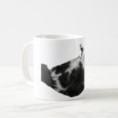 Gedreht Feline Morning Tasse (Vorderseite Links)