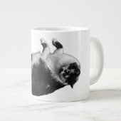 Gedreht Feline Morning Tasse (Vorderseite Rechts)