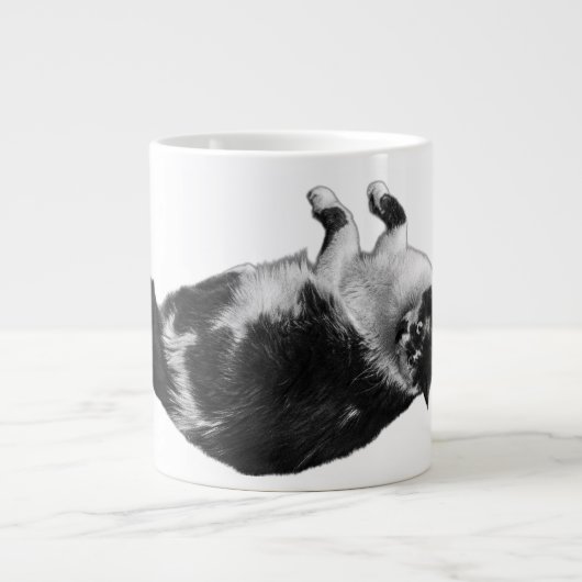 Gedreht Feline Morning Tasse (Vorderseite)