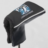 Gedreht Ich stehe mit den Pinguinen Golf Headcover (3/4 Vorderseite)