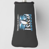 Gedreht Ich stehe mit den Pinguinen Golf Headcover (Rotieren 90)