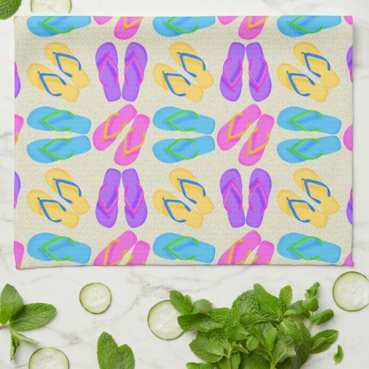 Gedreht Küchentuch (Gefaltet)