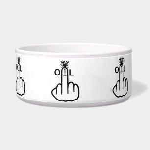 Gedreht Pet Bowl Oil Napf