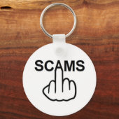 Gedreht Schlüsselkettenfehler Schlüsselanhänger (Vorderseite)