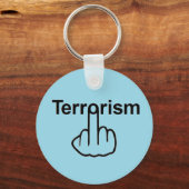 Gedreht Schlüsselkettenterrorismus Schlüsselanhänger (Vorderseite)