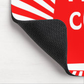 gedreht Tasse Mousepad (Ecke)