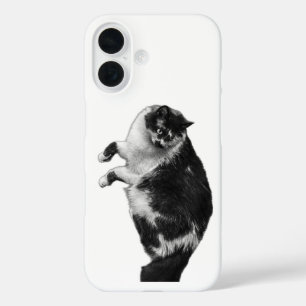 Gedreht Whiskers Cat Phone Case