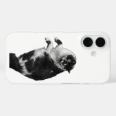 Gedreht Whiskers Cat Phone Case (Rückseite (Horizontal))