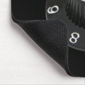 Gedrehte bis 11 (kein Text) Mousepad (Ecke)