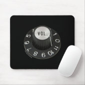 Gedrehte bis 11 (kein Text) Mousepad (Mit Mouse)