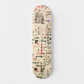 gedrehte Reklametafel Skateboard (Vorderseite)